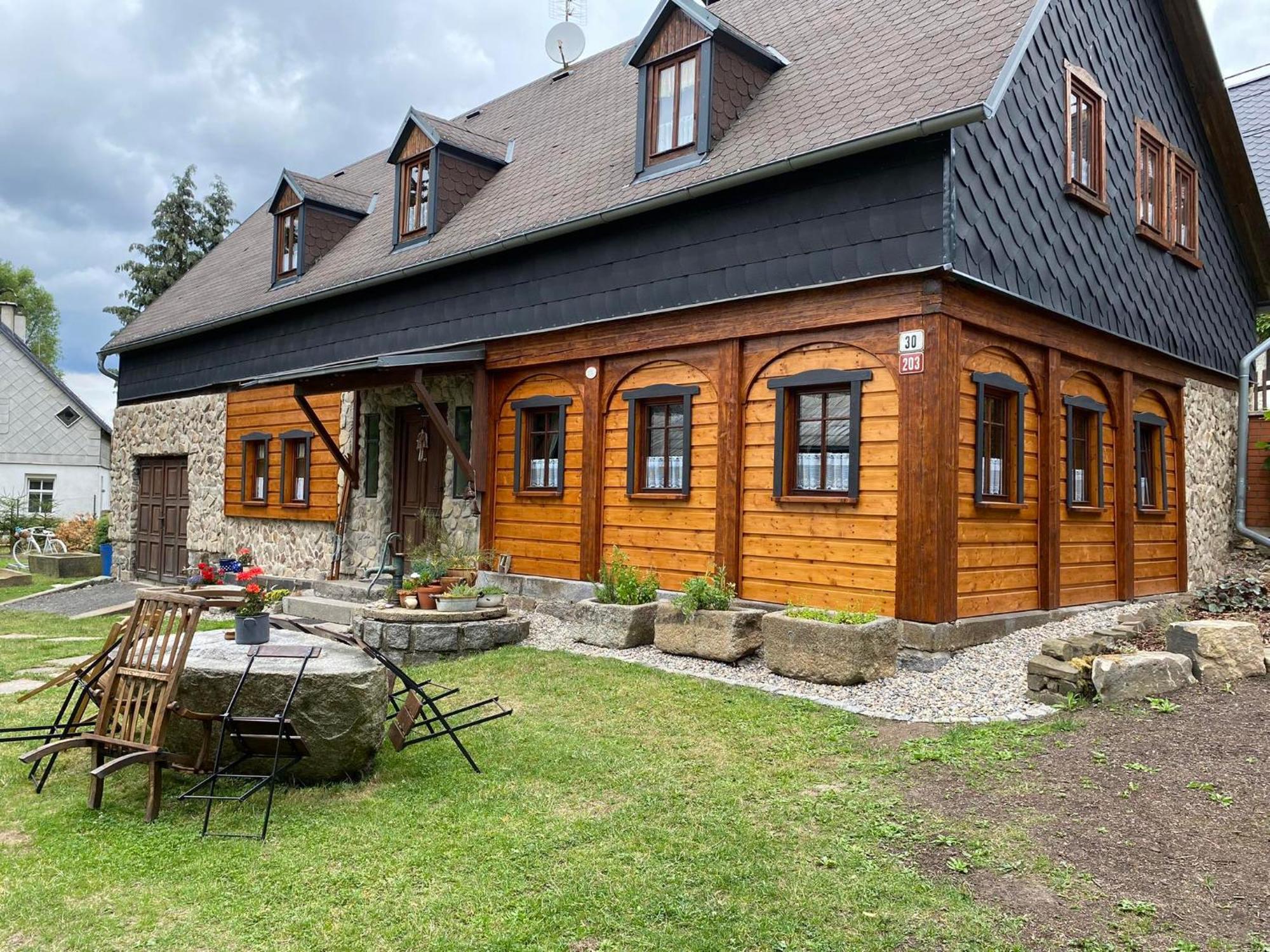 Chaloupka Kralovstvi Villa Sluknov Exterior photo